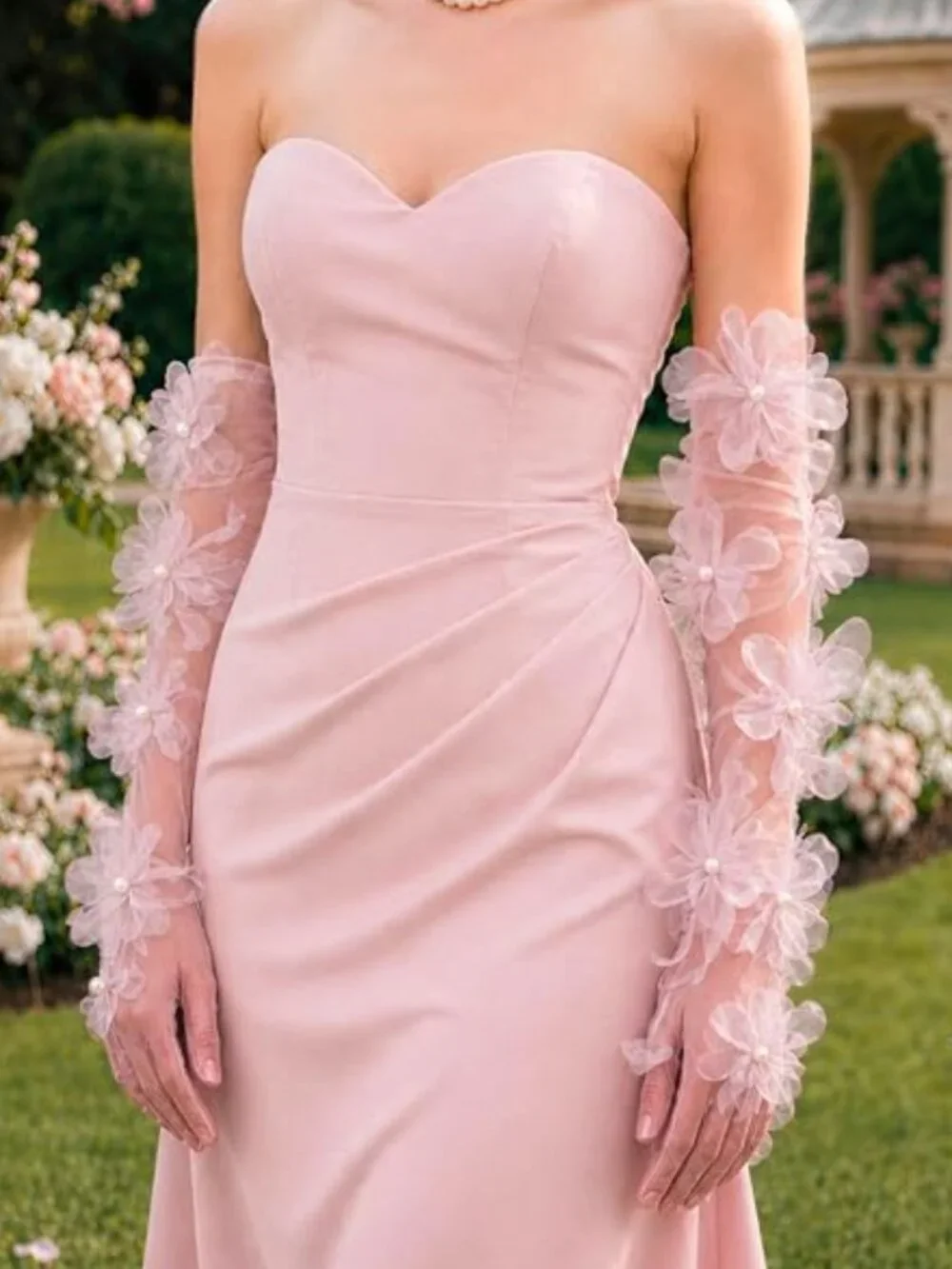 Long Mesh Gloves